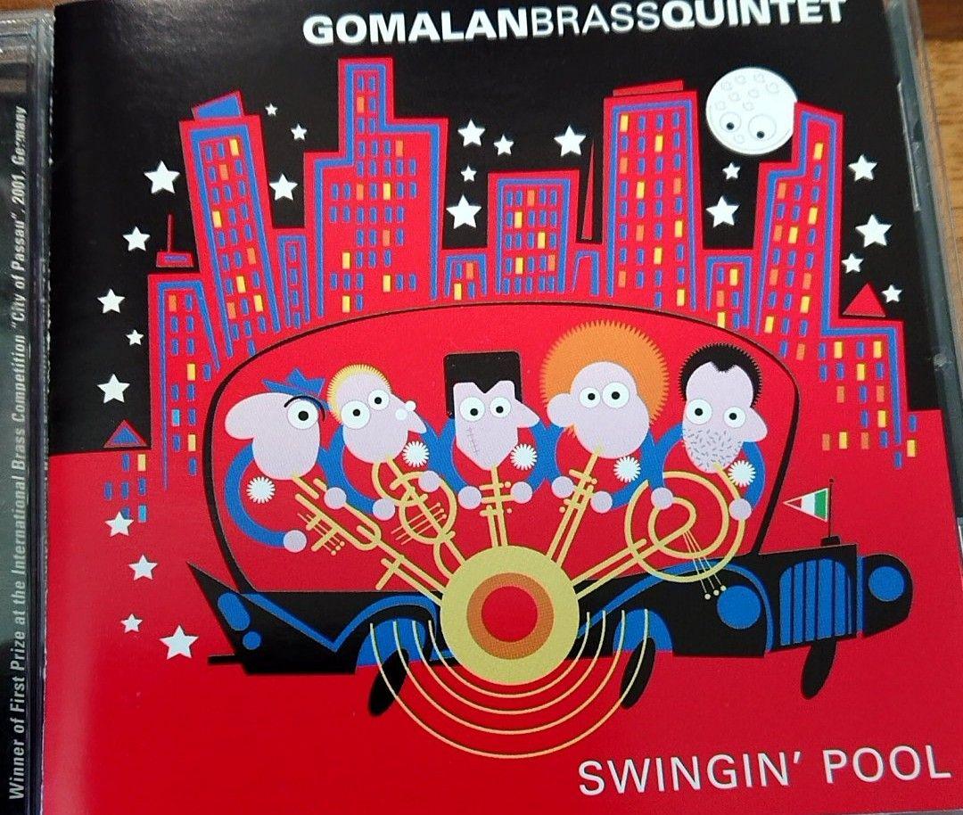 

[USED] Final price reduction Valuable! Gomaran Brass Quintet SWINGIN POOL