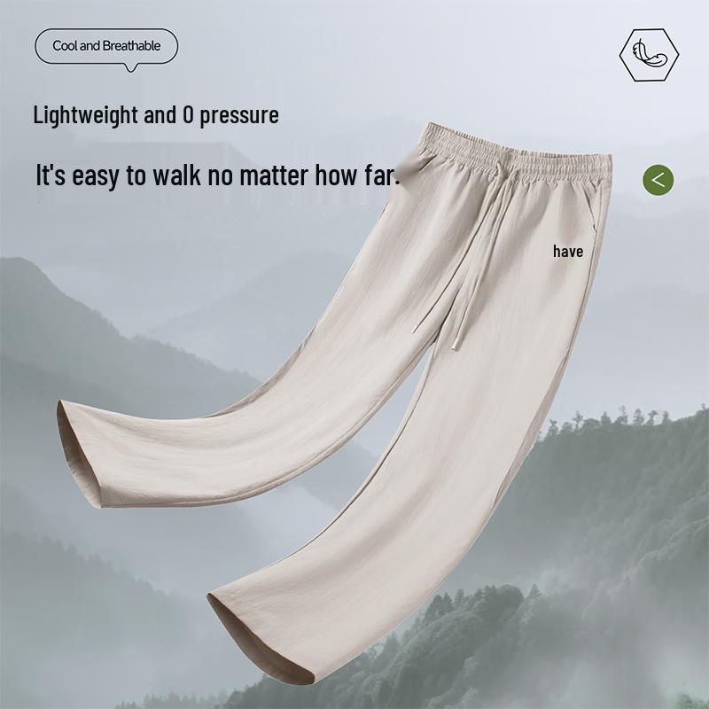 Mark Fairwhale Men's Rainbow Zebra Print Straight-Leg Pants