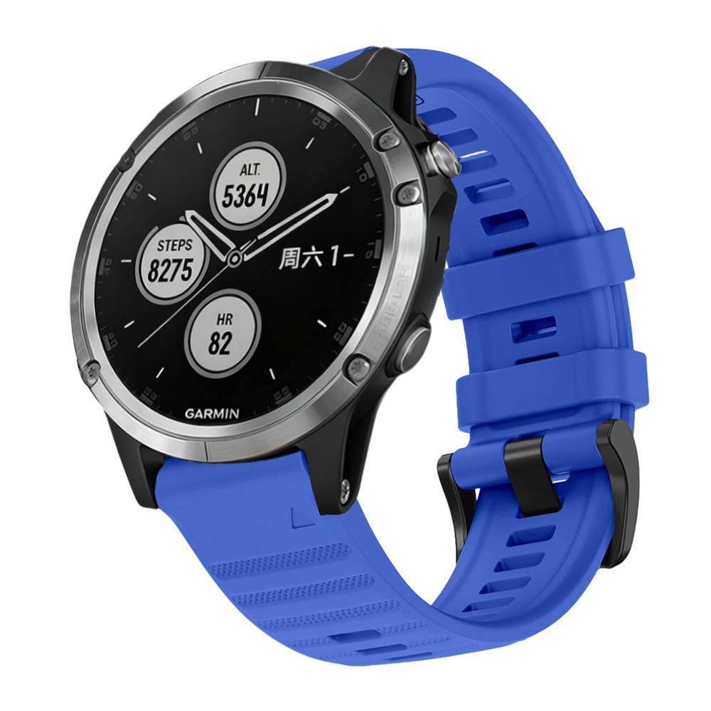 22/26mm Quick Fit Watch Strap for Garmin Fenix 5/Fenix 8Pro 47/51MM Waterproof Silicone Sports Watch Strap for Garmin Fenix 5