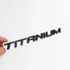 3D Metal TITANIUM LOGO REAR BOOT FENDER BADGE EMBLEM For Ford Ecosport Fiesta Focus Mondeo Edge Escape Kuga Galaxy 2014+
