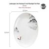 Fu'ou Picturesque Landscape Bone China Dinner Plates