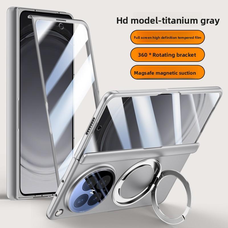 For OPPO Find N6 Case Luxury Hard Magsafe Ring Stand Magnetic Protective Back Cover Case For Find N6 N 6 Full Cover Phone Shell