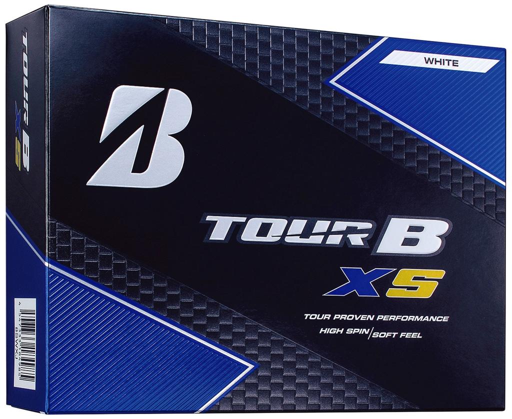 BRIDGESTONE TOUR B XS Golf Balls (1 dozen, 12 balls) 8SWXJ B Mark White