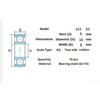 Bearing 10pieces 625RS 5*16*5(mm)