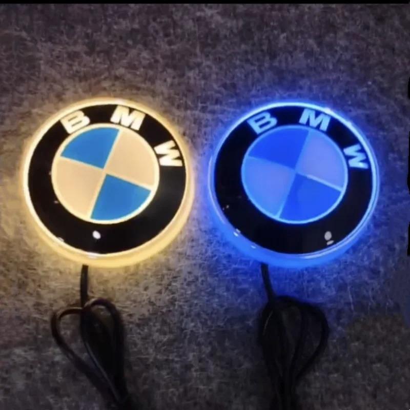 4D logo lampa je vhodná na dekoráciu 82mm znaku BMW radu 1 3 5 7 X1 X3 X4 X5 X6 GT525 GT535 predné a zadné LED lampy.