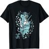 Japans Geisha Skelet Gothic Bloemen Suikerschedel Cadeau T-shirt