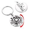 [XinSiChen] Hand Spinner, Dice, Roulette Keychain, Stress Relief, Popular Board Game for Kids, Fun Time-Killing Toy, Dice, Ship's Rudder, Stylish Key