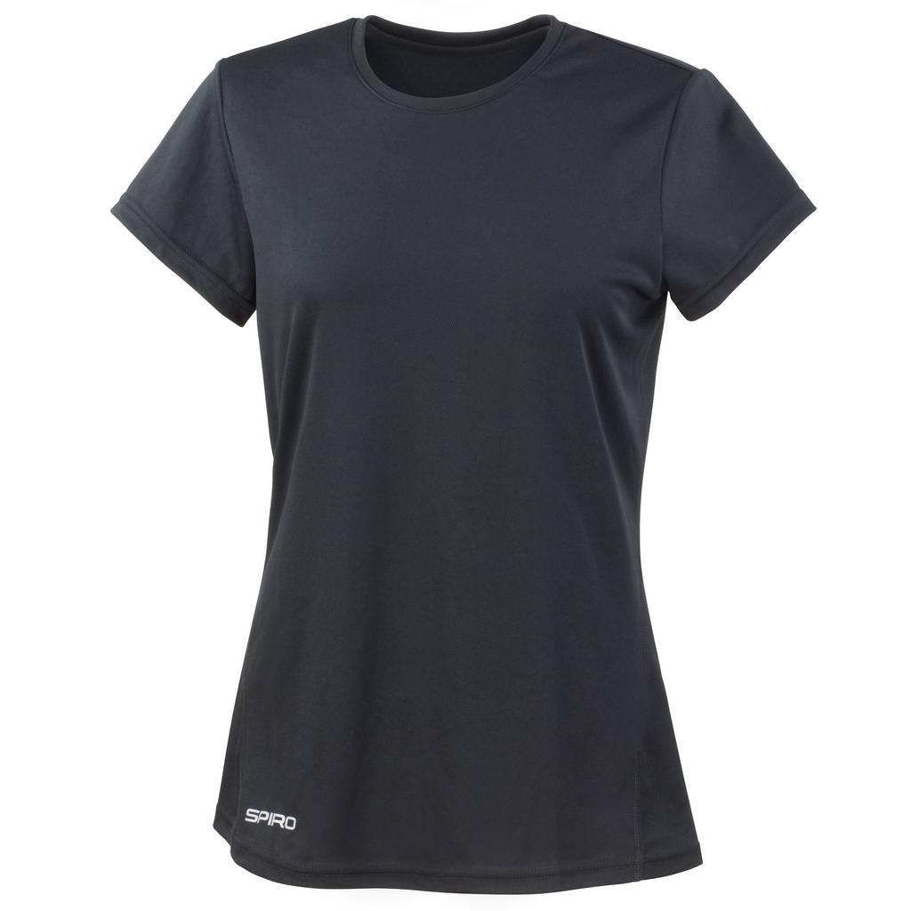 Spiro Sportliches, schnell trocknendes, kurzärmliges Performance-T-Shirt für Damen/Damen