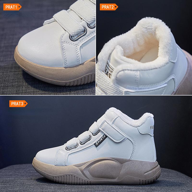 Fashion Winter Platform Sneakers Women Casual Sport Shoes Ladies Slip On Plush Shoes New In Woman Vulcanized Shoes Rocking Tenis Femme