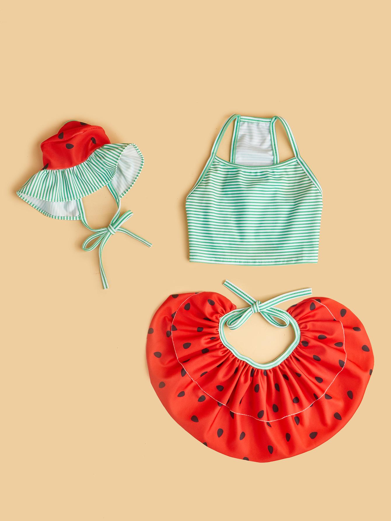 

Dog Dress for Small Dogs Cool Costume Striped Puppy with Doggie Pet Clothes Cool Watermelon Apparel for Dogs Cats Summer XS（old） зелёный