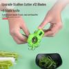 Magic Multifunctional Onion Shredder & Vegetable Cutter - Kitchen Tool for Easy Food Prep