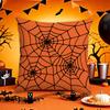 1Pc/4Pcs Halloween Pillow Cover, Halloween Witch, Ghost, Pumpkin Head, Living Room, Bedroom Sofa Decoration Cushion Cover
