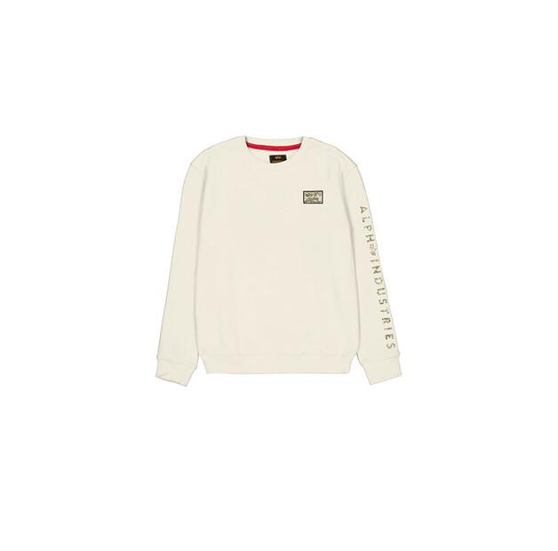 Толстовка Alpha Industries Camo Sleeve Sweatshirt EU 1XL