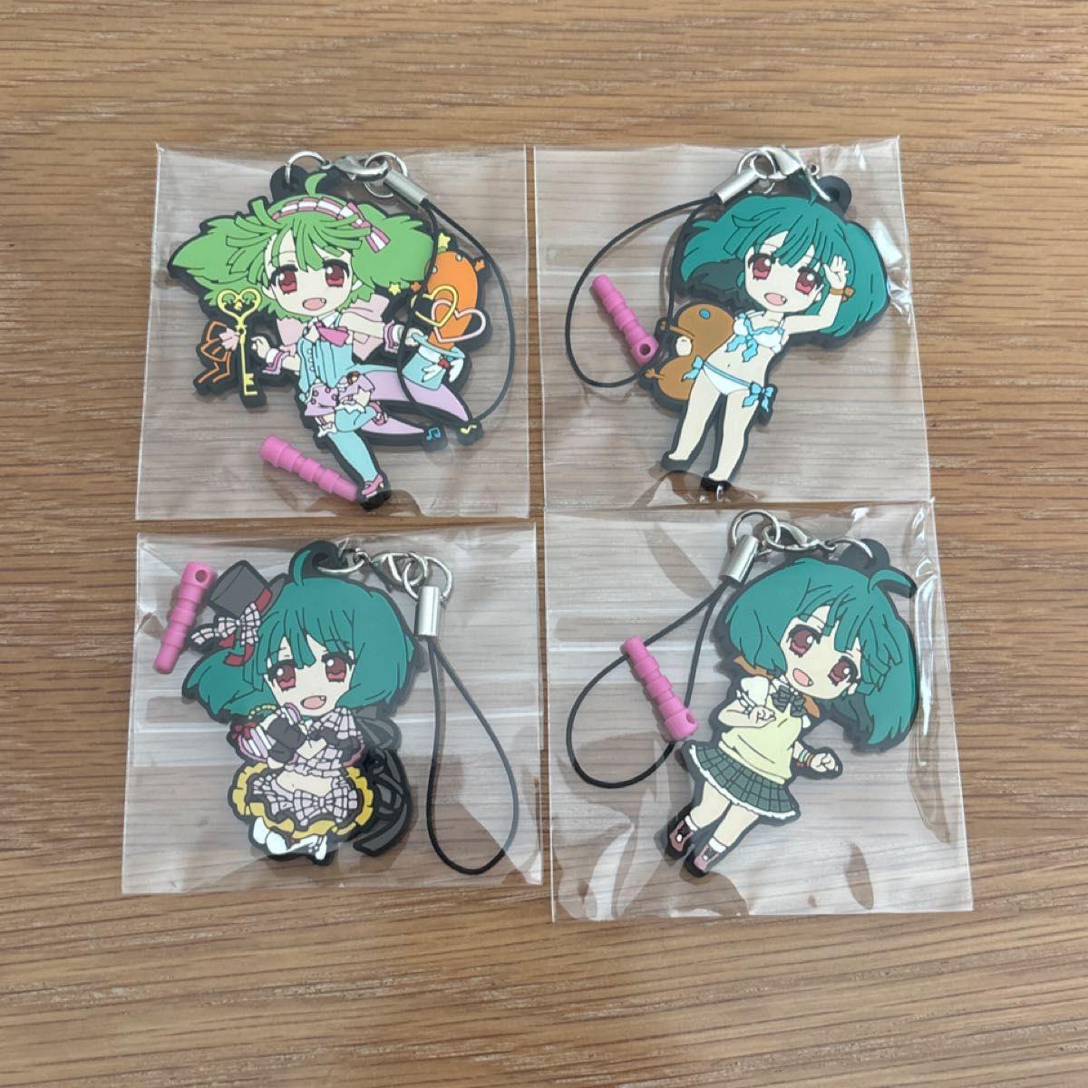 Used Macross F Ranka Lee Pirikuru Rubber Strap Set Summary