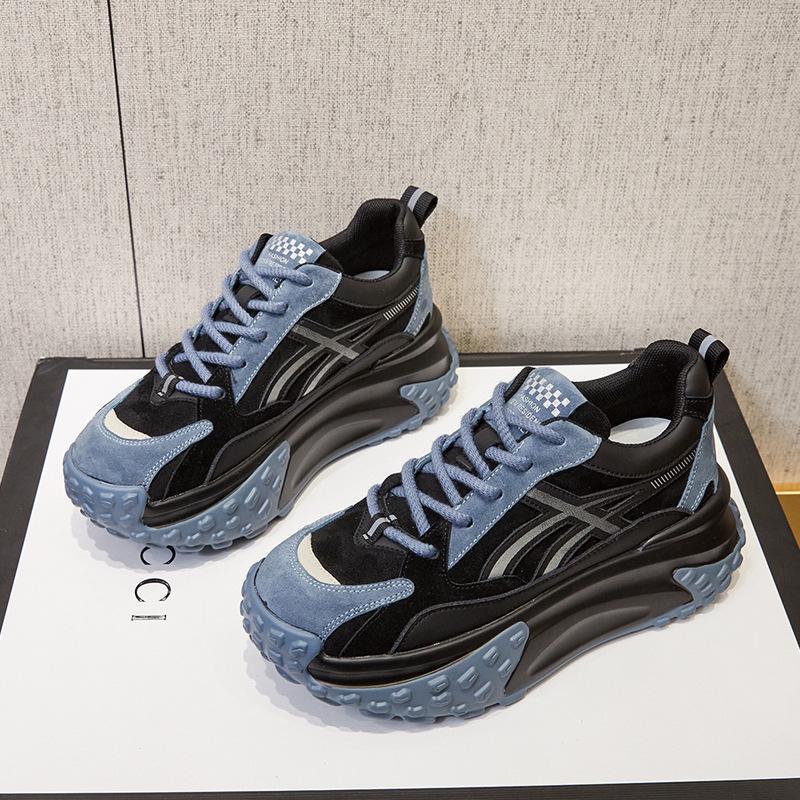 Autumn and winter new dad shoes female student sports shoes Internet celebrity casual women's shoes versatile thick sole increase dad