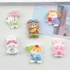 Adorable Resin Animal Accessories for DIY: Hair Clips, Keychains, Phone Cases, Crocs, and Fridge Magnets