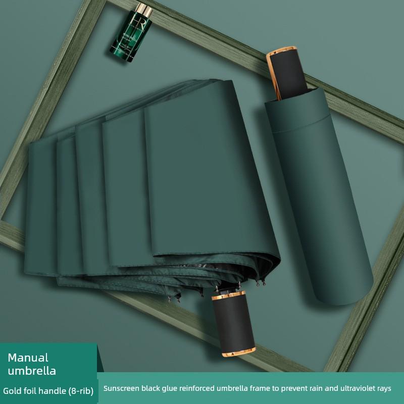 Fully Automatic Large Umbrella for Men and Women, Dual-Use for Sun and Rain, Sunshade Umbrella, Uv Protection, with Logo Printing
