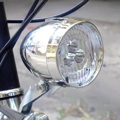 USB Nabíjení Retro Světlomet na Kolo Klasické Přední Světlo na Horské Kolo 3 LED Žárovky Přední Osvětlení na Kolo Pro Cyklistické Doplňky