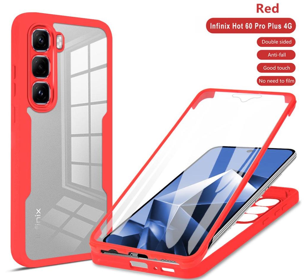 Infinix HOT60Pro Qicai Transparent Phone Case for HOT60/ HOT60i