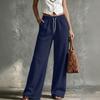 Women's Loose Fit Casual Straight Leg Sweatpants with Elastic Waist, Color
