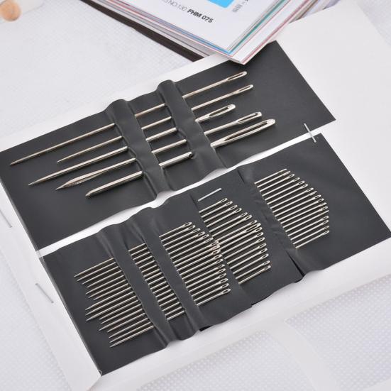 55 pezzi/set set di spilli in acciaio inossidabile per la casa, artigianato fai da te, aghi da cucito di diverse dimensioni