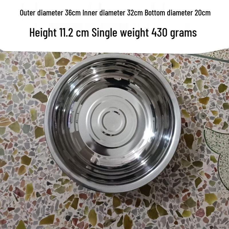 

Commercial Stainless Steel Mixing Bowl