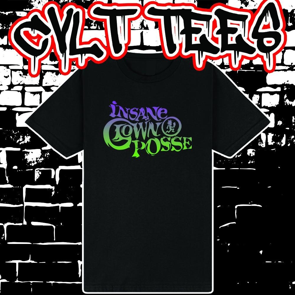 Insane Clown Posse LOGO Juggalo Style Tee ~ 100% Cotton Unisex T-Shirt XXXXL