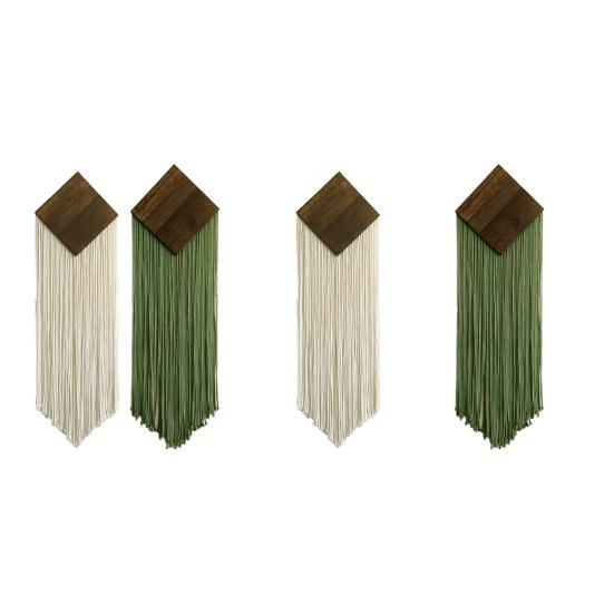 Yousheng Large Wall Hanging Boho Woven Tapestry Modern Bohemian Handmade Tassel Wall Art for Bedroom Living Room Nursery Apartment Home
