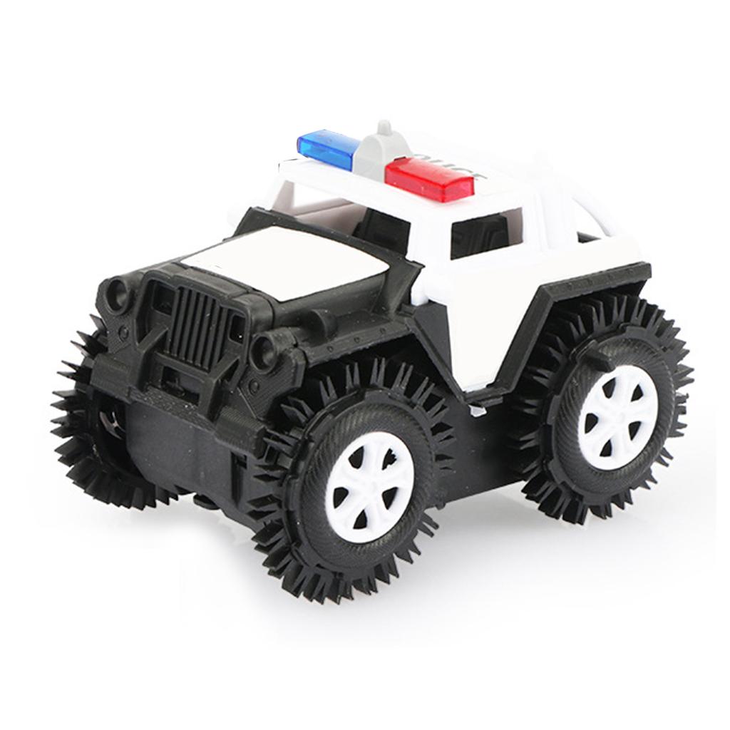 Kids Electric Flipping Truck Automatic Flipping Stunt Simulation Policed   Flipping Vehicle Toy for Boys Girls