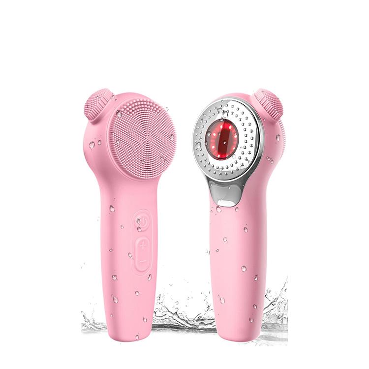 Rechargeable Electric Silicone Scrubber Facial Cleansing Brush Deep Cleaning Exfoliating Facial Brush Usb Recharge