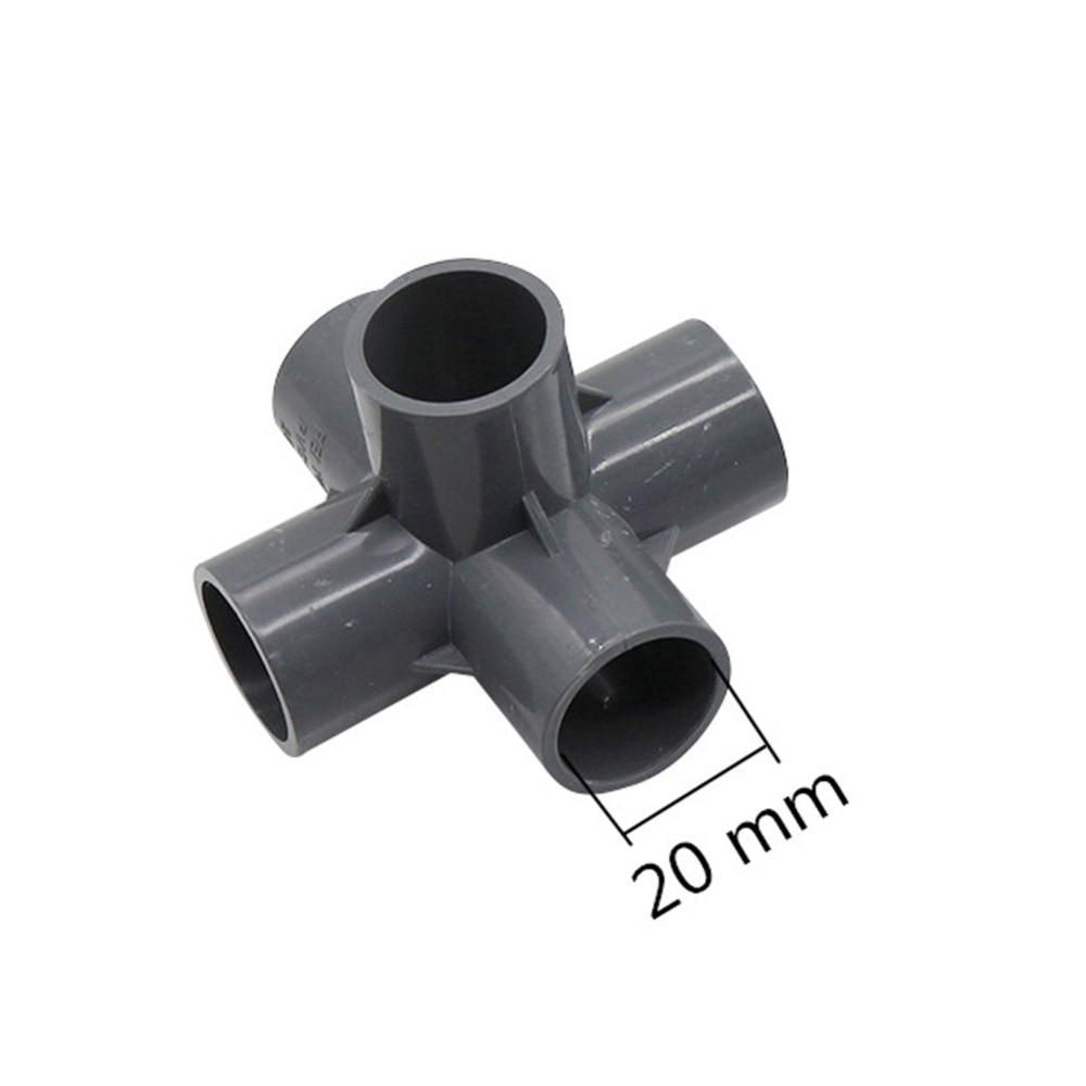 YAZHI-MILA Pipe Connector 20mm PVC Connector Stereoscopic 5Ways Aquarium Tank Tube Adapter Drip Irrigation Fittings Water Pipe Connectors DIY Tools12/24/48pcslot Pipe Fitting YAZHI-MILA Pipe Connector 20mm PVC Connector Stereoscopic 5Ways Aquarium Tank Tube Adapter Drip Irrigation Fittings Water Pipe Connectors DIY Tools12/24/48pcslot Pipe Fitting