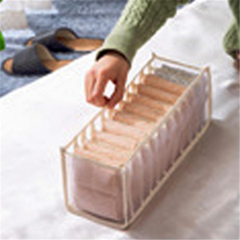 Closet Organizer for Underwear Socks Boxes Storage Wardrobe Bag Bra Clothing Pants Drawer Divider