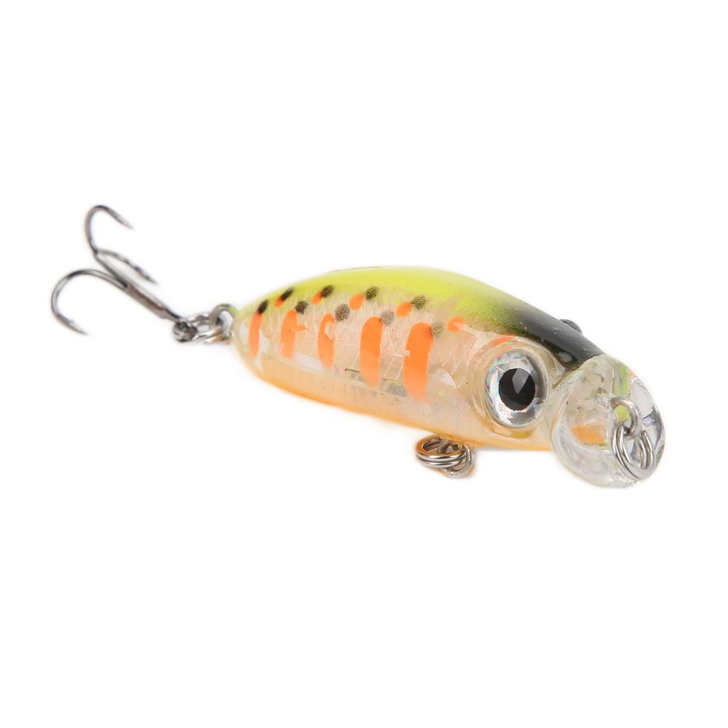 Mini Fishing Lure Bait Mini Crankbait Fishing Hard Bait for Bass Trout Pike Catfish4#