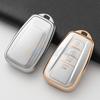 Soft Tpu Car Remote Key Case Cover Shell For Toyota Prius Camry Corolla Chr C-Hr Rav4 Land Cruiser 4 Buttons Auto Accessories