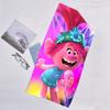 1pc Trolls Beach Towel, Beach and Seaside Swimming Pool Equipment, Fashion Pattern, Rectangular, Travel Essentials