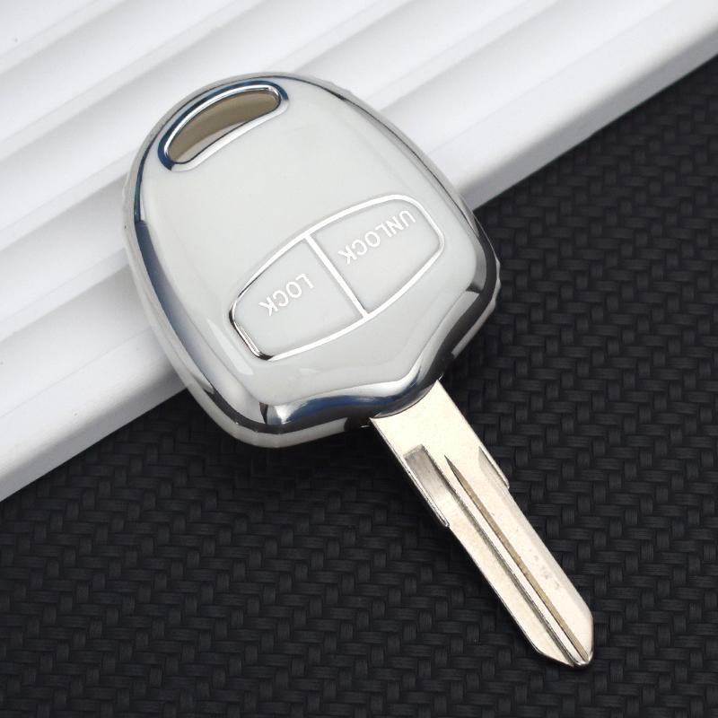 2 3 Tasten NEU TPU Autoschlüssel Hülle Cover Shell Fob für Mitsubishi Evolution Lancer EX Grandis Outlander Triton Pajero ASX Geschützt