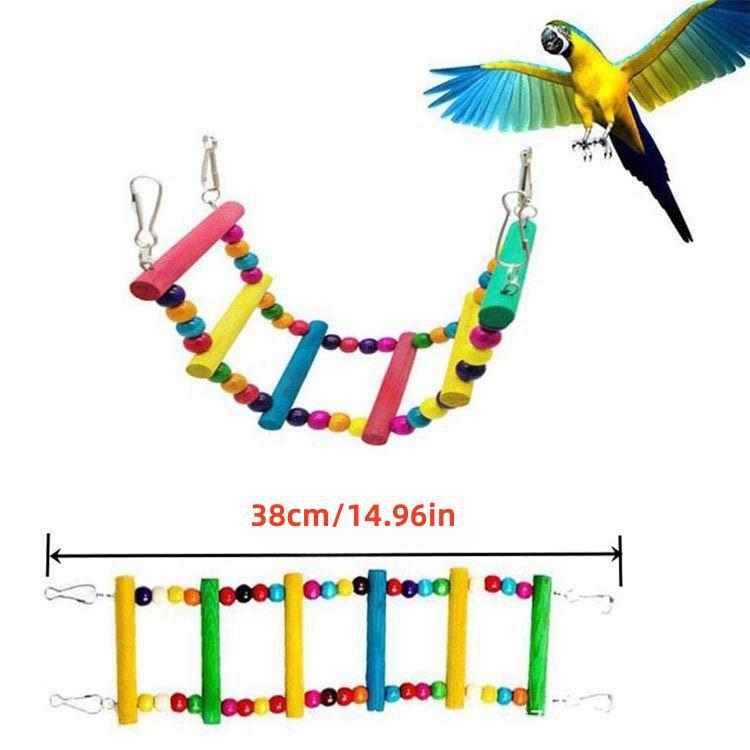 Bird Toys: Swings, Stairs, Suspension Bridges, Cage Accessories, and Decorative Parrot Supplies