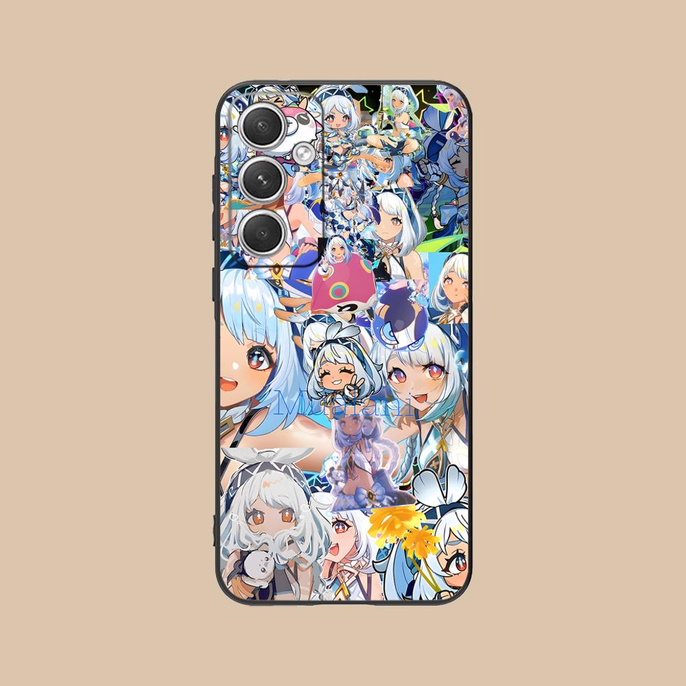 Game GI Mualani Matte TPU Mobile Phone Case for Samsung Galaxy S26 S25 S24 S23 S22 S21 S20 Note20 Plus FE Ultra Colorful Cover