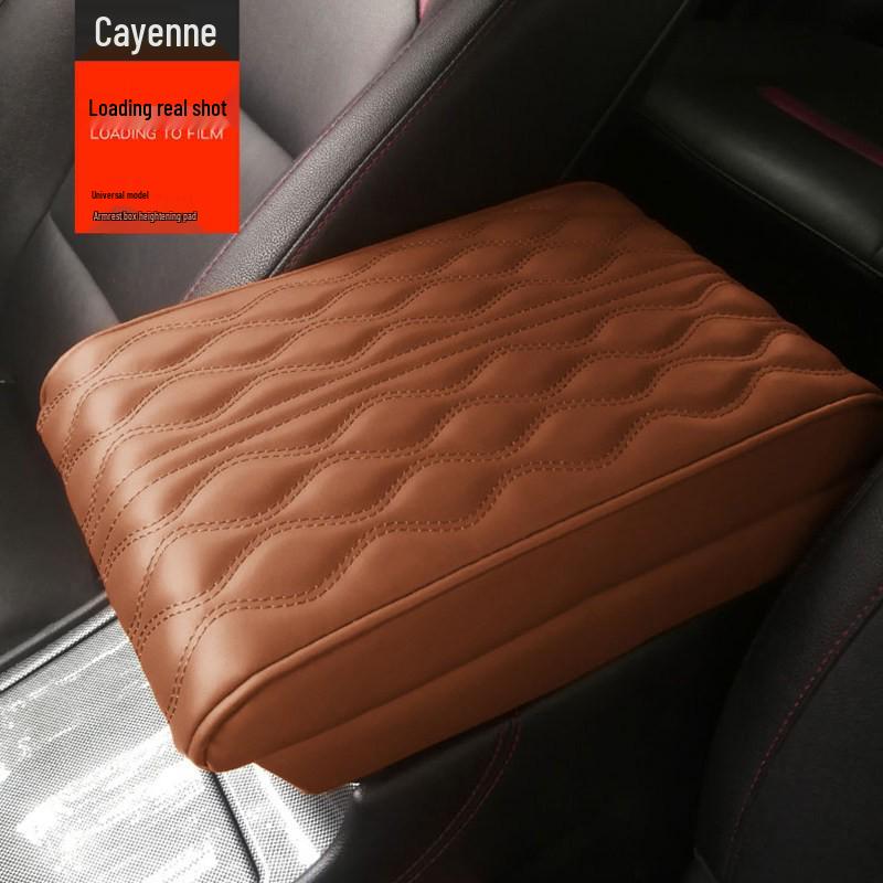 Universal Car Armrest Pad: Memory Foam Center Console Storage & Protective Cover