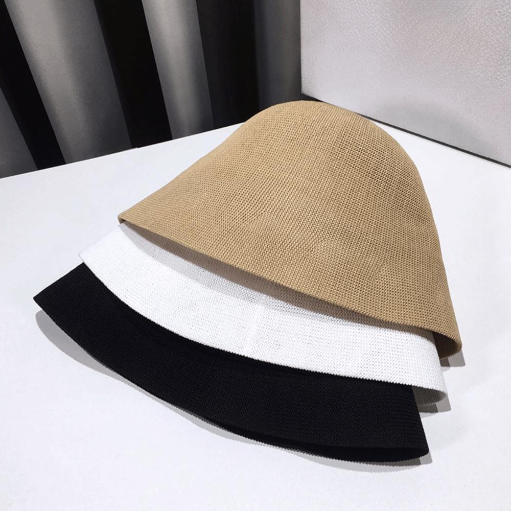 Wide Brim Breathable Linen Sun Hats Cotton Material Floppy Hat Beach Bucket Hat Outdoor Activities
