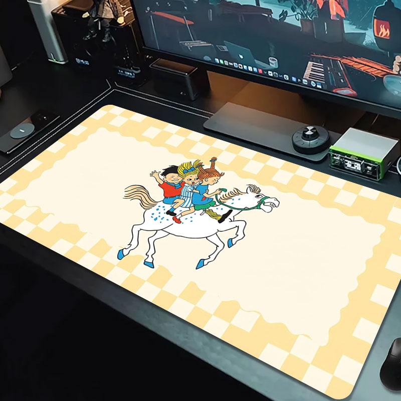Colorful Dreamscape Large Size Mouse Pad Large Gaming Table Cushion Nonslip Laptop Tablet Big Mousepad Xxl Mat Mini Pc Playmat With Lock Edge