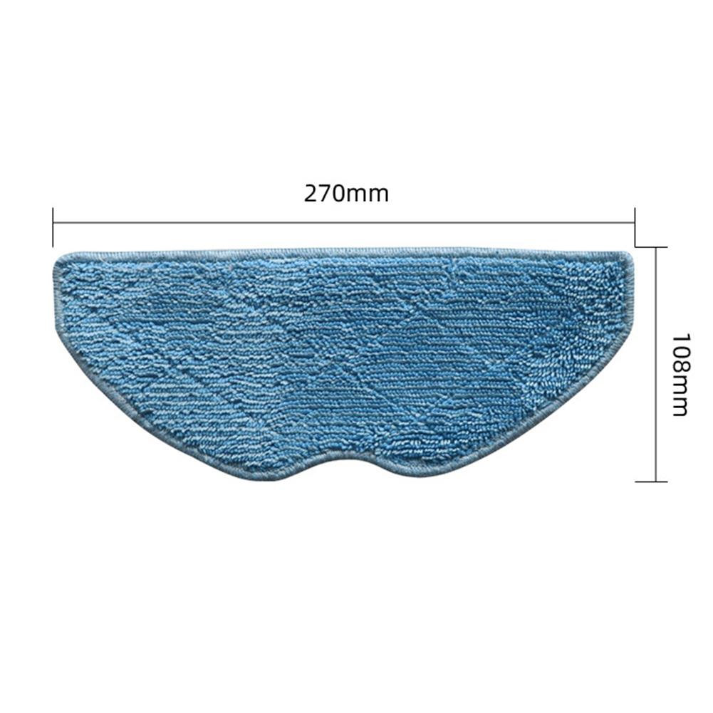 4/10Pcs Mop-Cloths For Tapo RVA300/RV10/RV10 Plus/RV30/RV30 Plus Robot Vacuum Cleaner Robot Vacuum Mop Pad Cloth Accessories