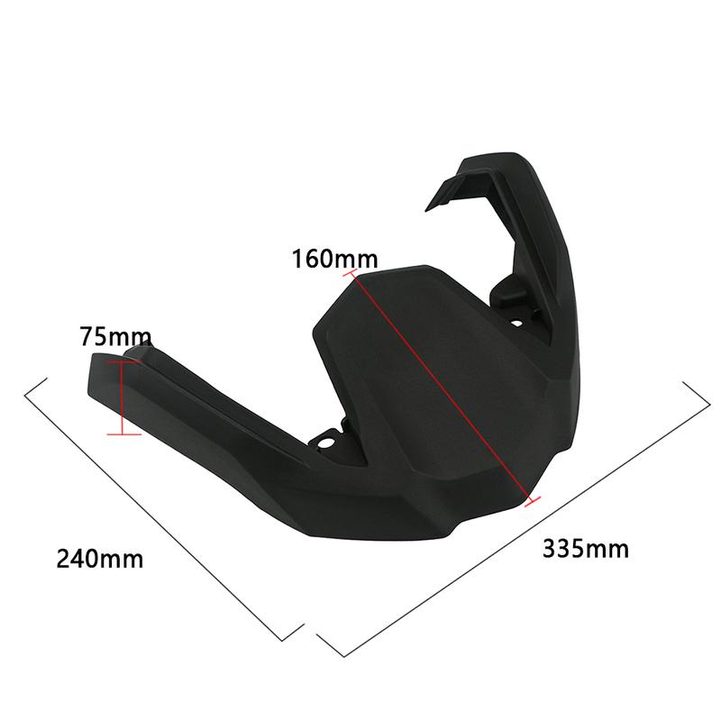 For BMW R1200GS ADV LC R1250GS R1200 GS Adventure 2014-2023 Motorcycle Front Beak Fender Wings Extension Wheel Guard Cover Cowl