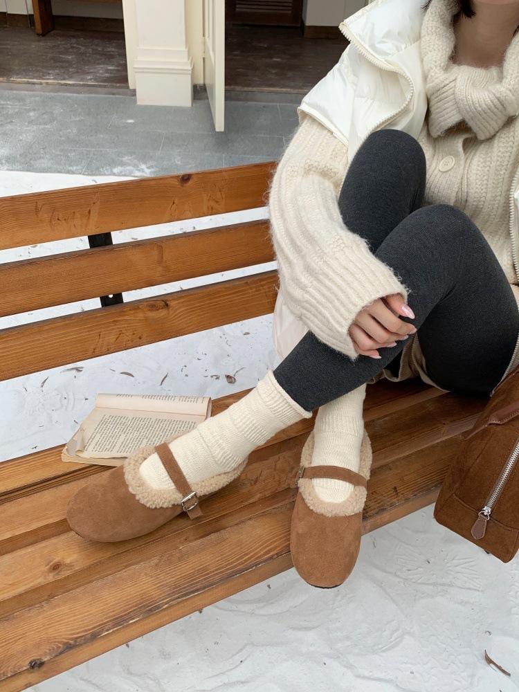 

Корейские ретро туфли-лодочки с Мао Мао для женской осени и зимы 2025 года, новые универсальные туфли-лодочки с открытым мыском 39 верблюд