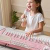 Multifunctional Musical Toy with Microphone Electronic Piano Kids Piano Keyboard  Early Learning