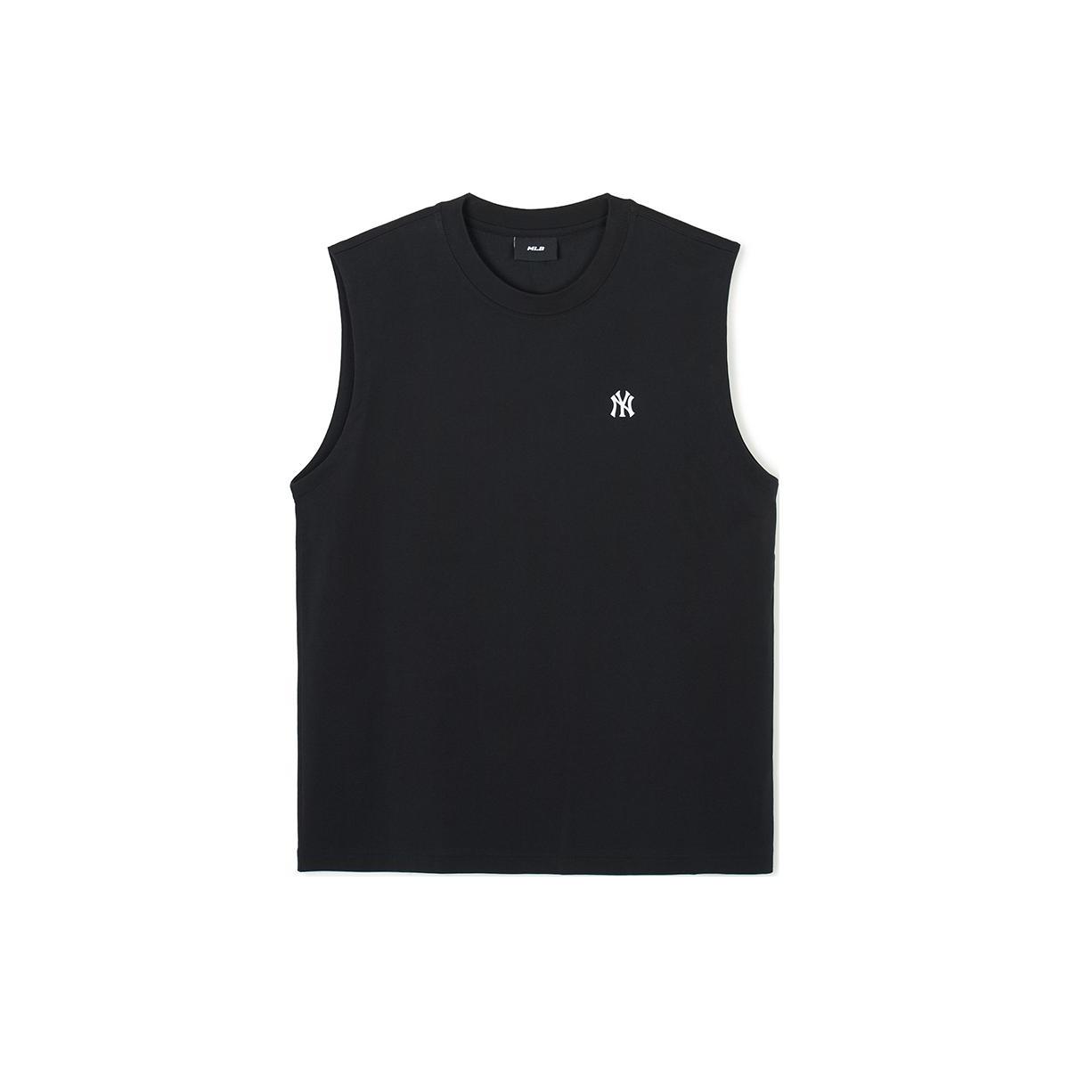 

New MLB SS24 Tank Tops Unisex Black 3ATKB0243-50BKS S