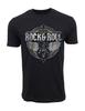 Rock N Roll Guitar Wings Graphic T Shirt