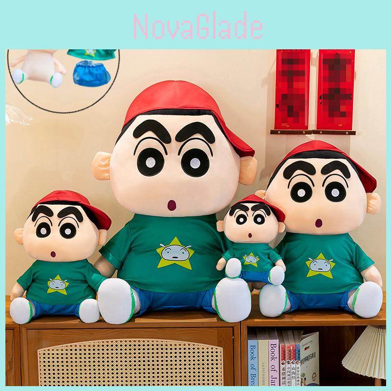 Adorable Peluche Crayon Shin Chan Modèle Sweat à Capuche Douce et Câline Poupée Pour Enfants