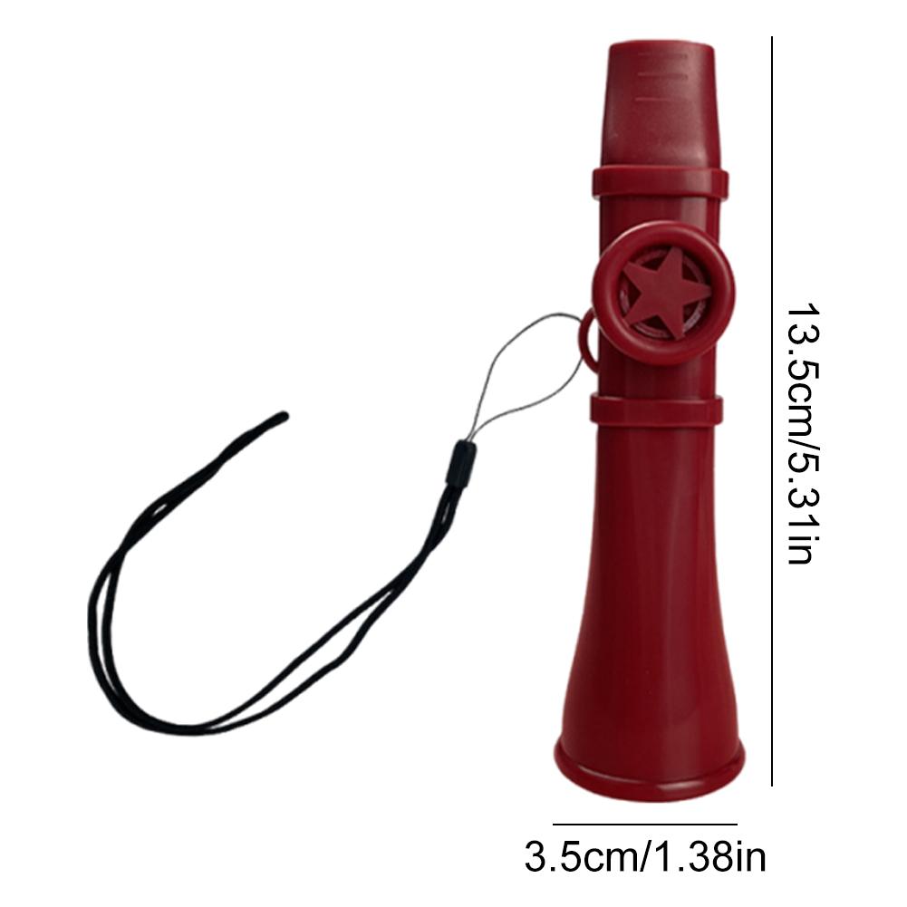 Flauto Kazoo con Cordino Regolabile Semplici Strumenti Kazoo Plastica Boccaglio Dudu Flauto Sassofono Per Principianti Amanti della Musica