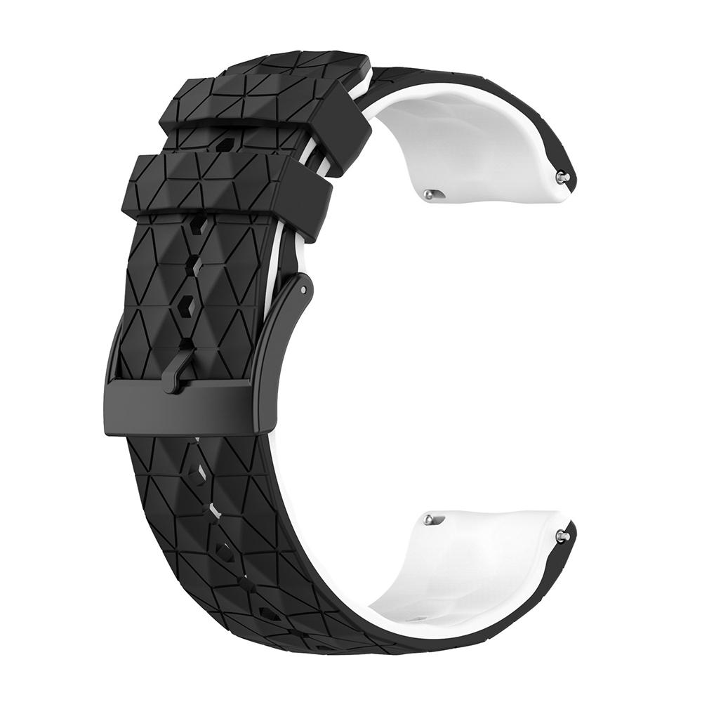 Watchband Two-color Silicone Strap For Suunto 7 9 Baro D5 Football Pattern Band for Suunto Spartan Sport Wrist HR Bracelet